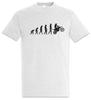 Motocross Evolution T-Shirt Human Fun Driver Motorcycle Biker Bike MC Club