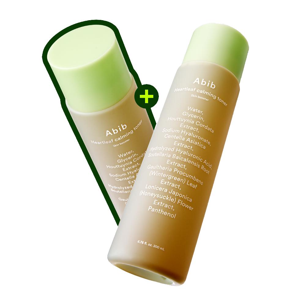 

ABIB Heartleaf Calming Toner Skin Booster Soothing Hydration 200ml x2 Double Set