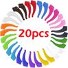 10/20pairs Silicone Anti-slip Ear Hooks for Women Men Antiskid Glasses Leg Ear Sleeve Clear Anti-fall Eyewear Holder Accessories