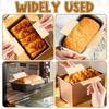 100Pcs Brown Baking Paper, Mini Bread Loaf Pan Liners Loaf Pan Parchment Liners Bread Pan Parchment Supplies, Non-Stick Disposable Greaseproof Baking