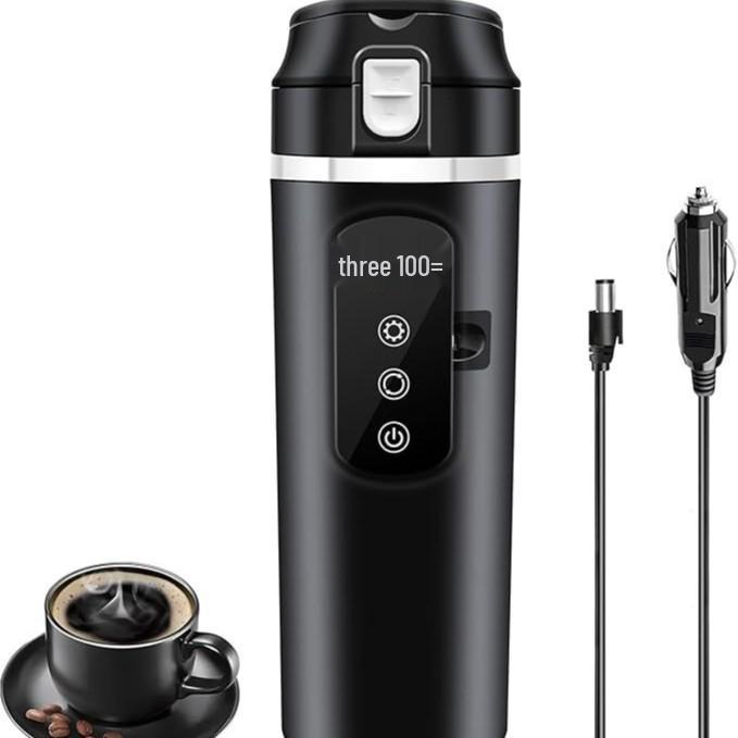 Universal 12V/24V 304 Stainless Steel Car Heating Mug 2024
