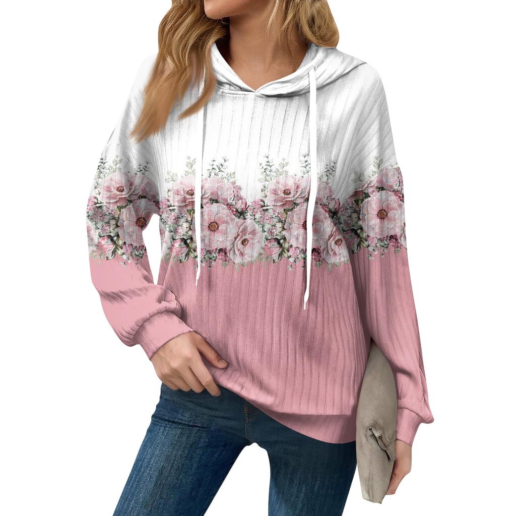 Hoodies For Women Oversized Winter Cute Sweatshirts Pullover Trendy Fall Clothes