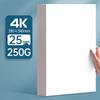 Thickened White A4/8K/4K Cardboard Sheet for Children's Art & Engineering Drawing