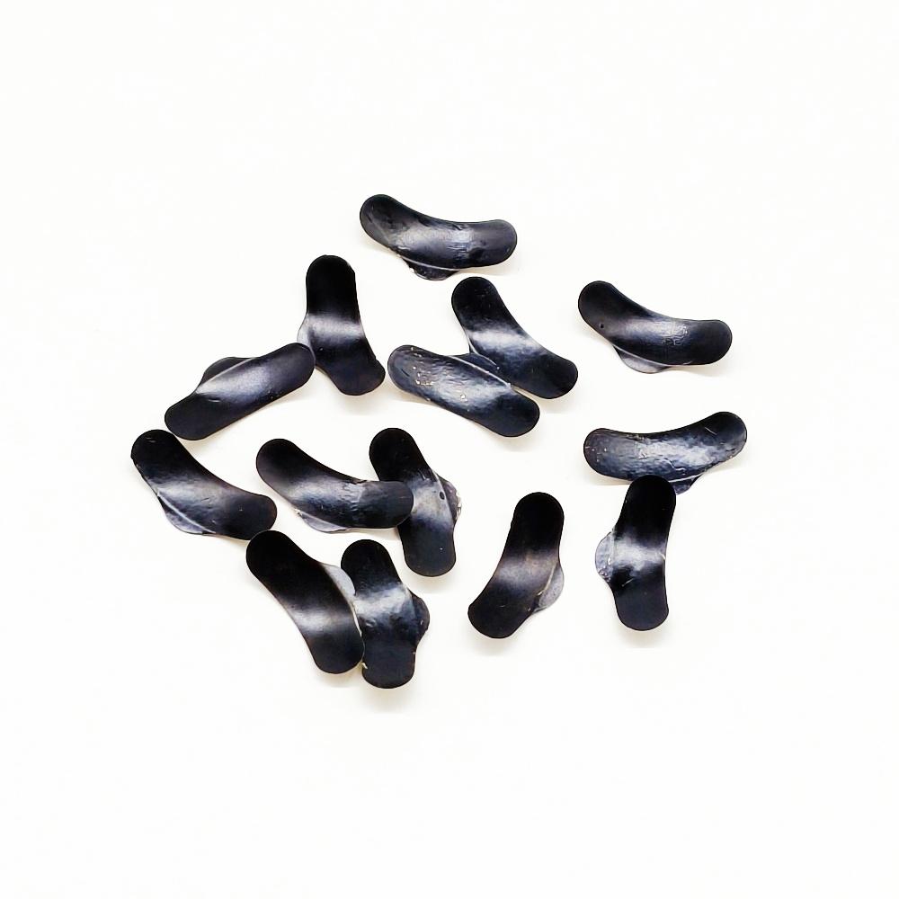 20/50 Pcs Dental Sectional Contoured Matrices Black Coated  Matrix Bands Tofflemire S/M/L Stuck  Dental Lab Material