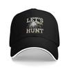Let's Hunt Baseball Cap Football Trendy Men Women Hip Hop Hats Breathable Print Outdoor Sports Snapback Cap Birthday Present