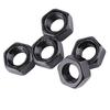 100pcs Carbon Steel   Hex Hexagonal Nuts Fasterner Supply (M2)