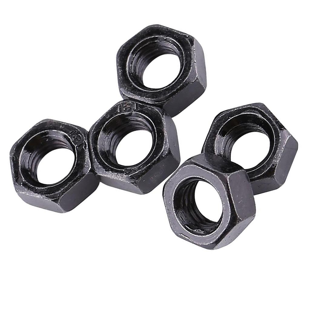 100pcs Carbon Steel Hex Hexagonal Nuts Fasterner Supply (M2)