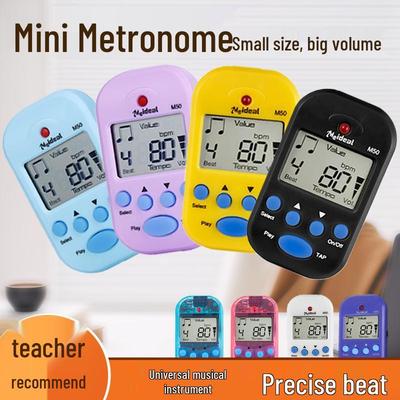 Métronome Universel Compact M50 pour Piano, Guitare, Violon, Guzheng & Plus