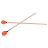 1 Pair Marimba Mallets Medium Hard Yarn Head with Maple Handle for Percussion Playing MQ‑06