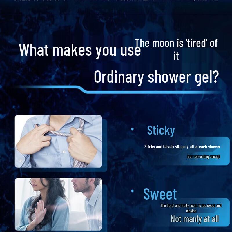 Clear Men's Cooling Oil Control Shower Gel & Shampoo Set