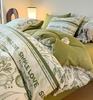 Bedding Four-piece Set, Cotton Pure Cotton Floral Quilt Cover, Bed Sheet Dormitory Three-piece Set