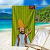 Ultra-Soft Beach Towel with Pettson and Findus Theme,Ideal for Pool - Camping, Diving - Perfect Travel Essential, Vibrant Beach Towel.