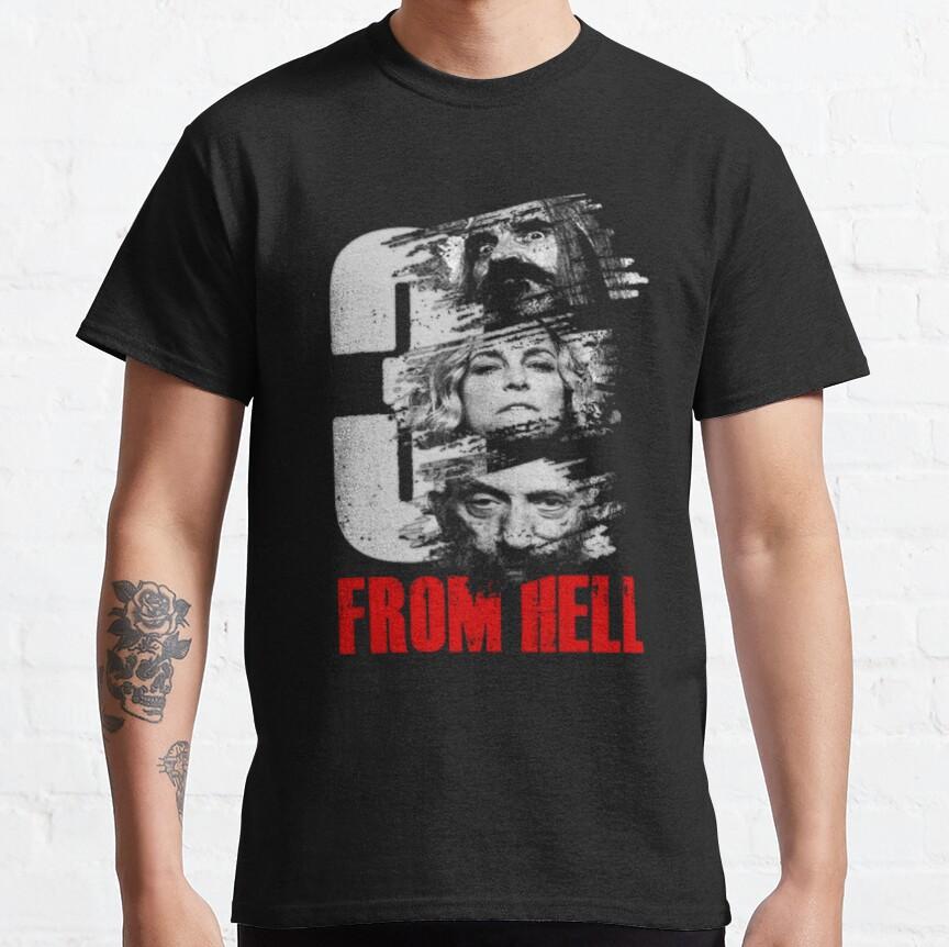 The Devils Rejects Horror Captain Spaulding Movie Scary House of 1000 Corpses Halloween 100 Cotton T Shirts Short Sleeve Tops