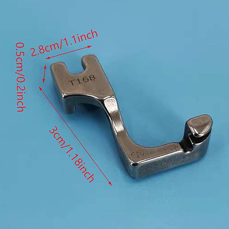 Invisible Zipper Presser Foot Unilateral Zipper Feet For Juki Brother Siruba Jack Lockstitch Industrial Sewing Machine Foot