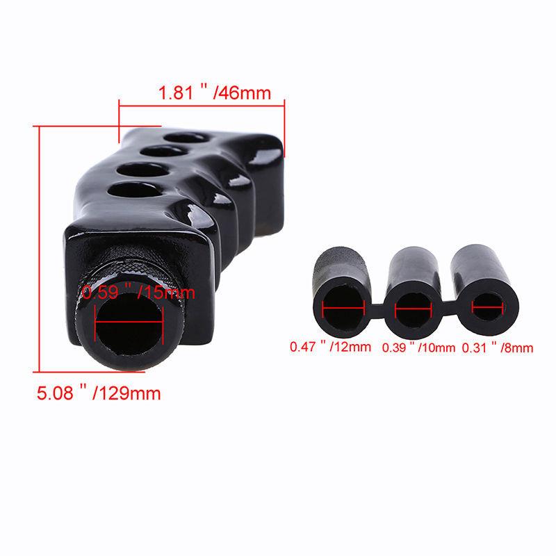 Universal Car Knife Handle Manual Transmission Car Gear Shift Knob Shifter Black