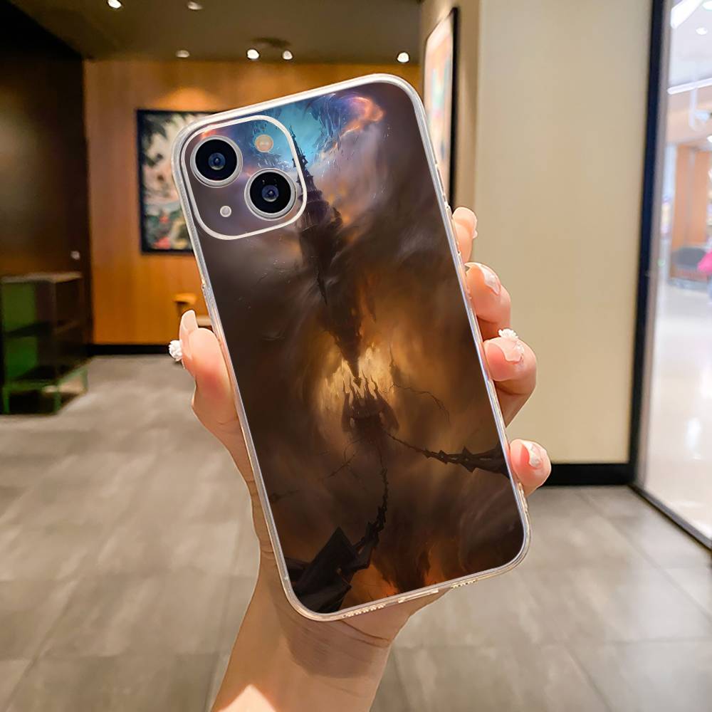 W-O-W-World- of -Warcraft Handyhülle Für iPhone17,16,15,14,13,12,11 ,Pro Max,16/15/14 Plus Weiche Silikon Transparente Hülle