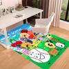 Custom personalization nanimate Insanity Print Area Rug - Soft, Washable Non-Slip Indoor Mat,Living Room,Home&Office Decorative Rug