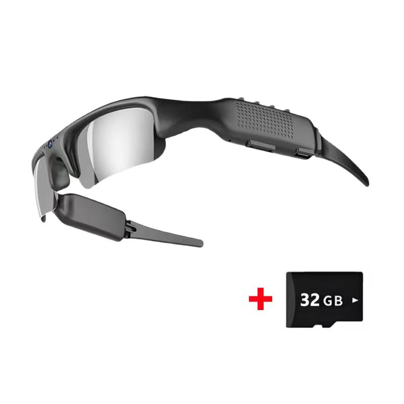 Camera Glasses Smart Sunglasses WiFi 1080P HD Video Recording Shooting Camera Glasses for Car Cycling Driving Hiking Fishing