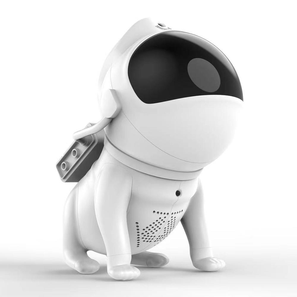 

BL-TKG Space Dog Starry Sky Projector Projection Night Light Bluetooth-compatible Speaker (USB Powered) A