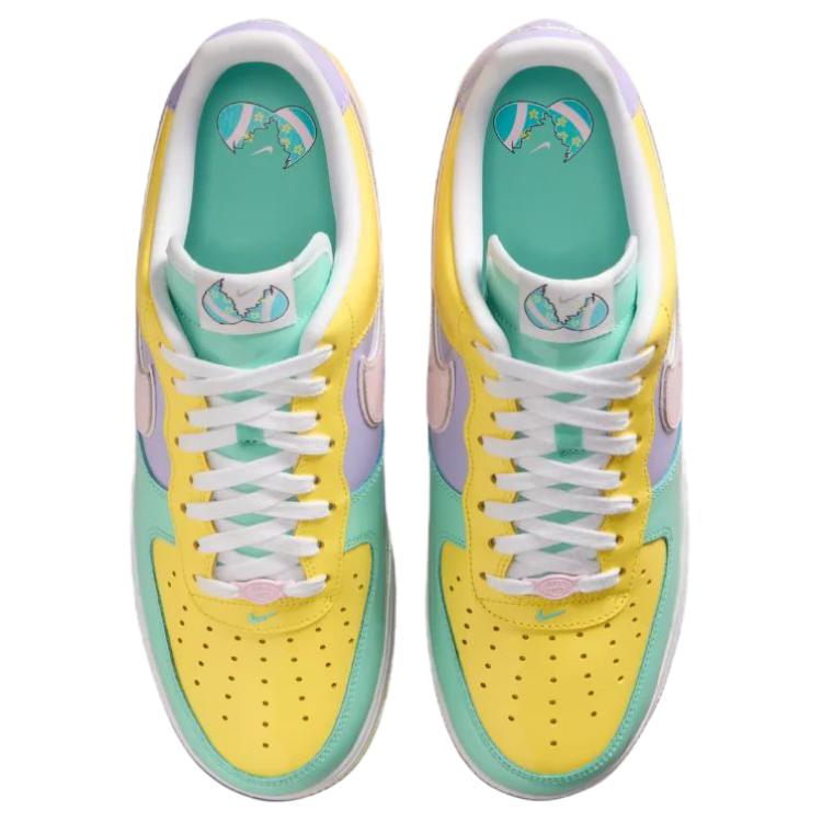 Nike Air Force 1 Low Easter 2026 Unisex Sneakers Multi-Color Yellow-Pulse Pink-Foam-Hydrangeas-Emerald-Rise-White IQ9706-701