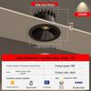 Nu Feng Full Spectrum Anti-Glare Recessed LED Spotlight