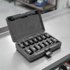 14 Pieces Metal Tap Socket Tools Low-Slip for Maintenance Technicians, Mechanics