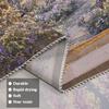 Gruaoihy Wisteria Garden Window Tapestry Magic Woodland Scene Large Wall Backdrop Fairytale Garden Mural for Bedroom Dorm Living Room Decor 68x90 inch