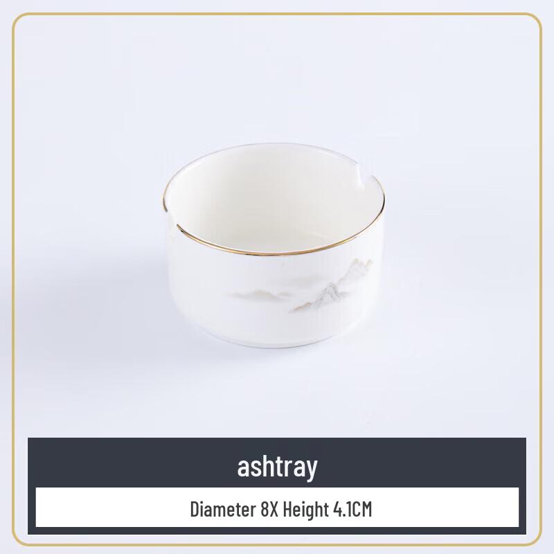 Shengxinhui New Chinese Style Landscape Ceramic Tableware