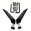 Motorrad Rückspiegel Verstellbare Drehende Seitenspiegel Universelle Passform für Honda CB125R CB150R CB250R CB300R CB250X CB