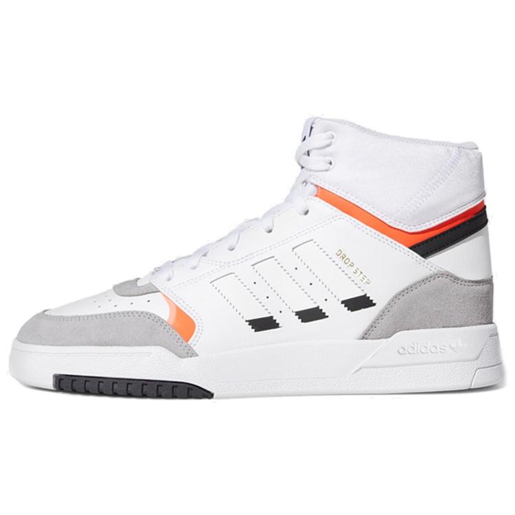 adidas originals DROP STEP  White Orange  Men s EE5220 EU 36