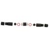 Outdoor Networking Solutions Ethernet Connector IP68 Connector Easy Assembly Gold-Plated Contacts Outdoor Applications