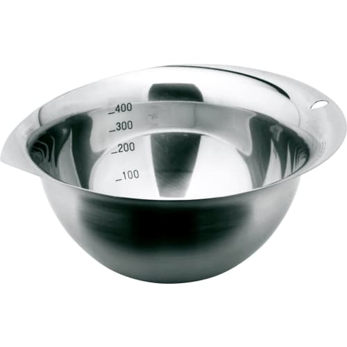 

Ichibishi Metal Stainless Steel Measuring Cup, Droplet Pattern, 400cc, BMZ3703