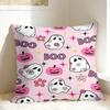 Pink Coquette Ghost Halloween Pillow Case Novelty Pillow Cover Custom Pillowcases For Wedding Party Home Decor