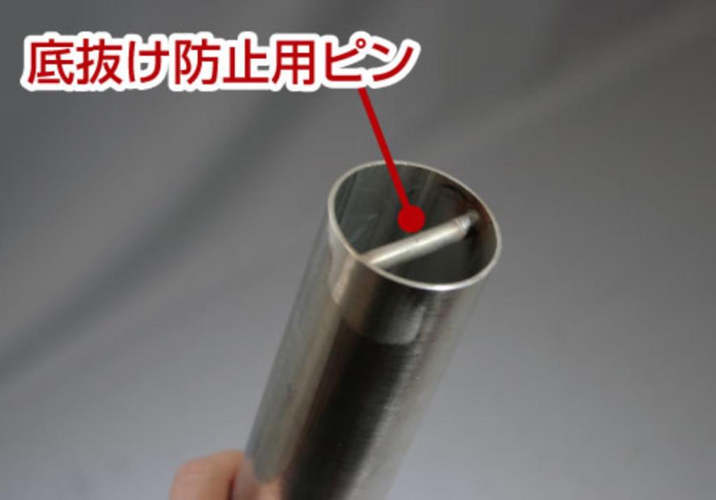 BMO JAPAN Edelstahl Rutenhalter Gerade 20A0021, Typ,