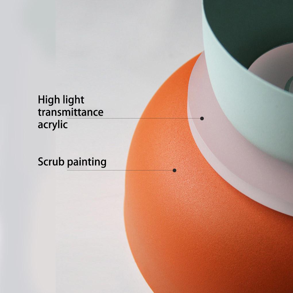 Bedroom ple Design Pendant Lamp Home Office Modern Style Aluminum Alloy Hanging Light Suspension Lamps Lighting Accessories