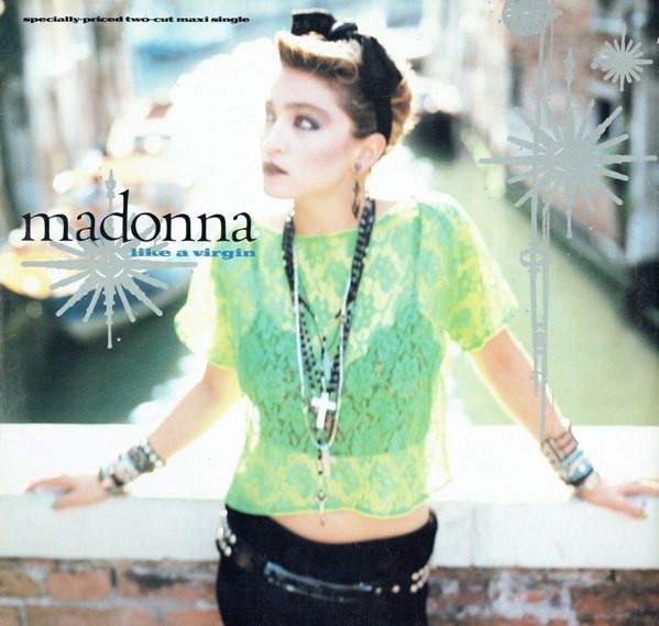 12-дюймовая пластинка MADONNA Like A Virgin 9202390 Sire 1984 Канада Танцевальная Электроника Б/у