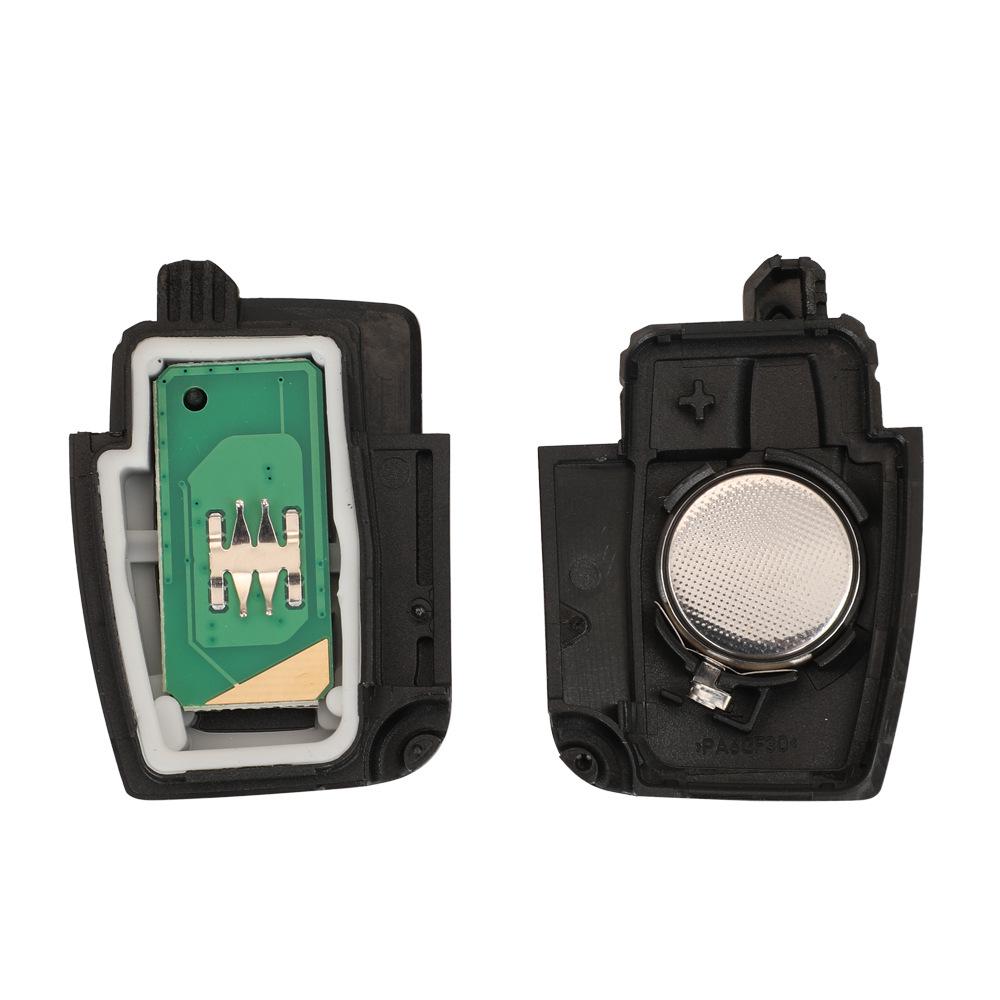 Compatible Ford Models: Focus, New Fiesta, Mondeo Remote Key with 4D63 Chip (315/433 MHz)