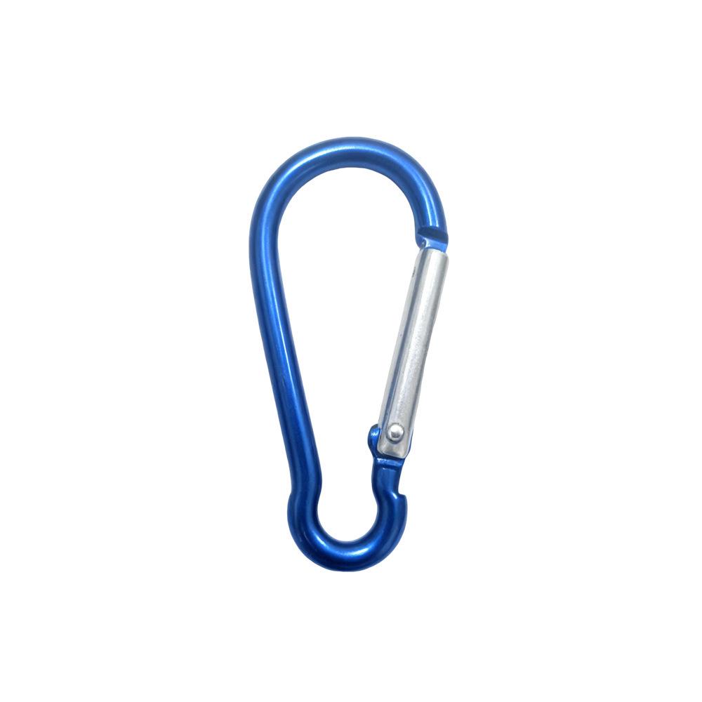 

Multi-color D-shaped No. 5 Aluminum Quick Release Carabiner Keychain and Bottle Clip for Hiking королівський синій колір