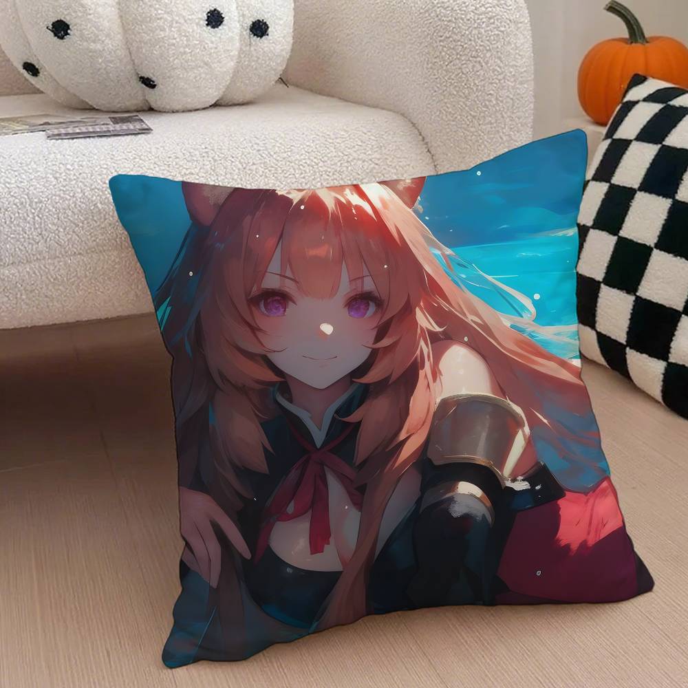 

Raphtaria Pillow Case Anti-dustmite Pillowcase Invisible zipper silky short plush Sofa cushion cover 12x12Inch