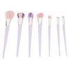Makeup Brushes Soft Colorful Bristles Ergonomic Handle Cosmetic Brush Set for Loose Powder Eyeshadow Blush 7pcs