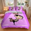 Mr Bean Bedding 3 Piece Set HD Print Duvet Cover Pillowcases for Teens Adult Bedroom Decoration Christmas Gift