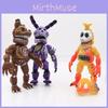 Vibrant 6pcs Fnaf Five Nights At Freddy's Light Up Action Figures For Kids