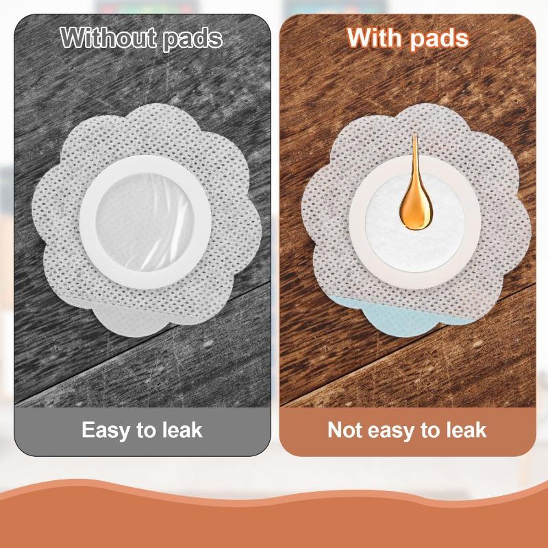 50Pcs/Set Replacement Disposable Castor Oil Pack Self-Adhesive Adhesive Navel Stickers Seepage Resistant Belly Button Protectors