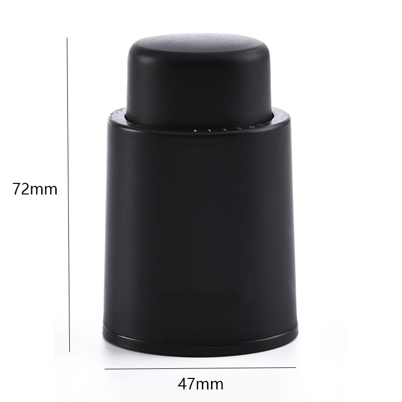 ABS Vacuum Wine Bottle Stopper Sealed Storage Vacuum Memory Wine Stopper Push Style Barware Wine Cork Bar Tools Accessories