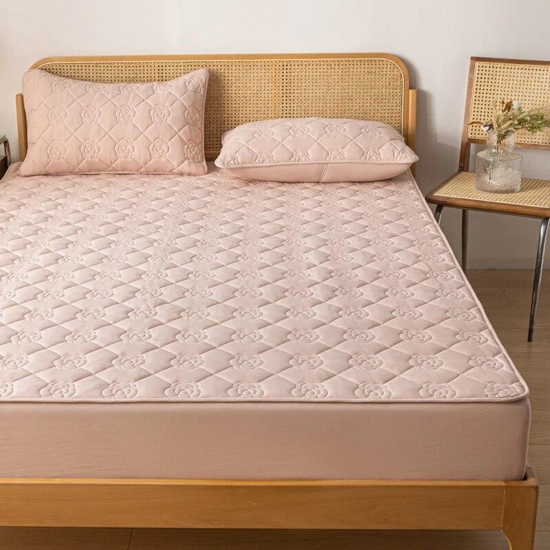 

Водонепроникне простирадло, антибактеріальне, протикліщове, постільна білизна, наматрацник, нековзке покривало, захисне покриття для дому, спальні, ліжники 140x190x30cm