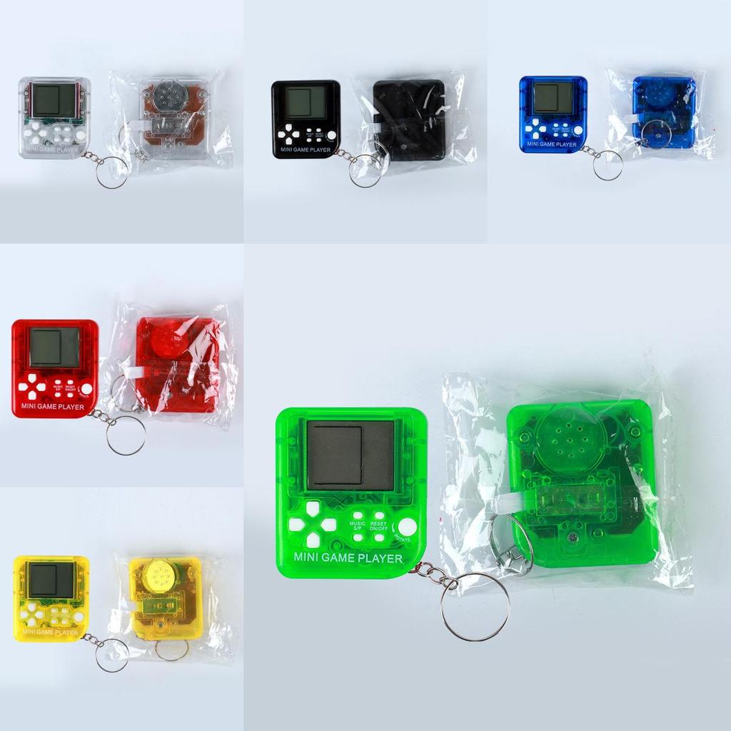 Game Blast Block Tetris Mini Toy Game Machine Portable Keychain Gift Children