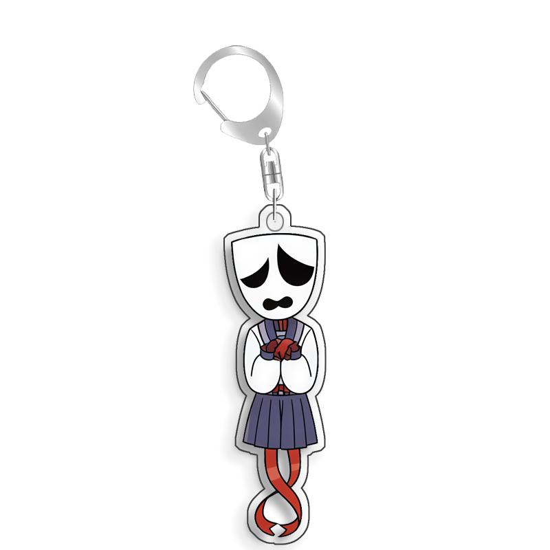 For The Amazing Digital Circus Pomni Zooble Gangle Kinger Ragatha Acrylic Selfmade Cute Cartoon Anime Keychain Pendant Toy Gift