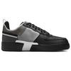 New Nike Air Force 1 Low React Black White DM0573-002