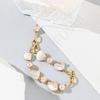 Short Ocean Wind Shell Stone Mobile Phone Chain Premium Beige Handmade Beaded Mobile Phone Lanyard Pendant
