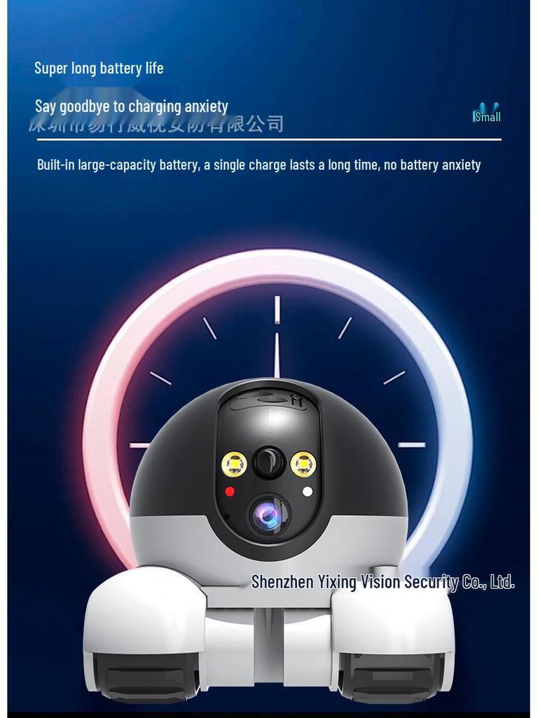 360-Degree Dual-Lens Smart Home Pet Monitoring Camera